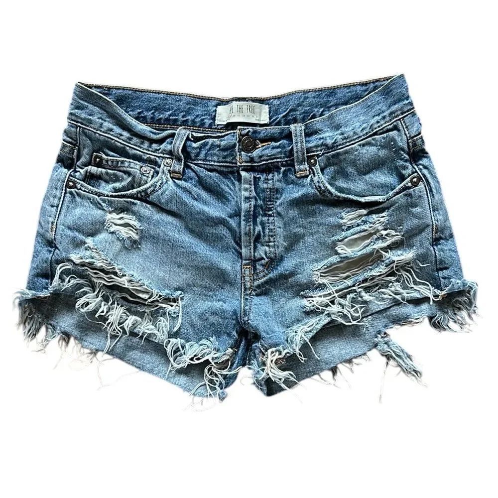 Free People We The Free Jean Shorts
